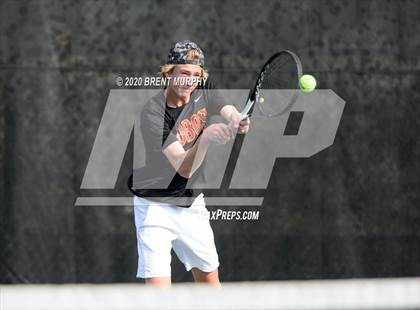 Thumbnail 3 in CHSAA Tennis 5A State Championships - Day 1 photogallery.