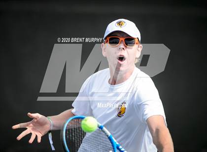 Thumbnail 1 in CHSAA Tennis 5A State Championships - Day 1 photogallery.