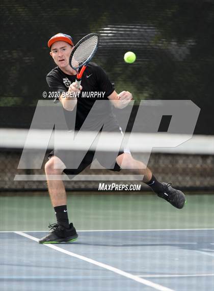 Thumbnail 1 in CHSAA Tennis 5A State Championships - Day 1 photogallery.