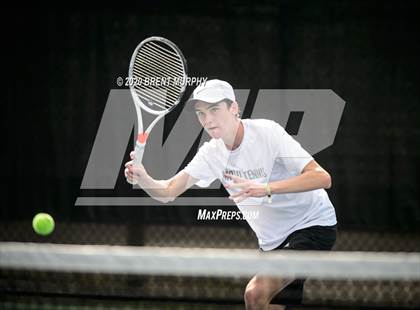 Thumbnail 1 in CHSAA Tennis 5A State Championships - Day 1 photogallery.