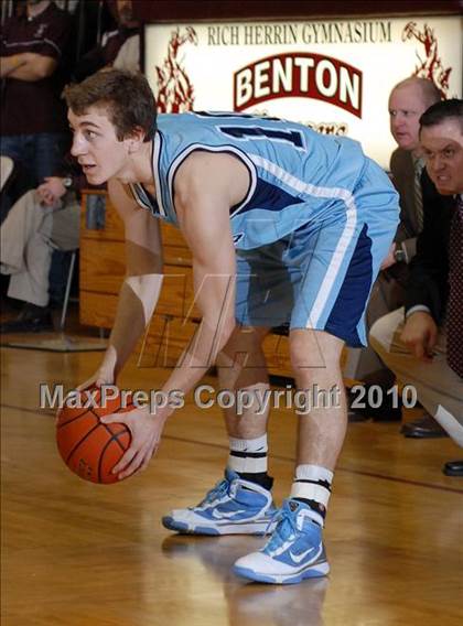 Thumbnail 1 in Benton v. Pinckneyville (Benton Invitational Tournament) photogallery.