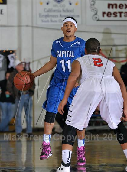 Thumbnail 3 in Capital Christian vs. Salesian (60th Gridley Invitational) photogallery.