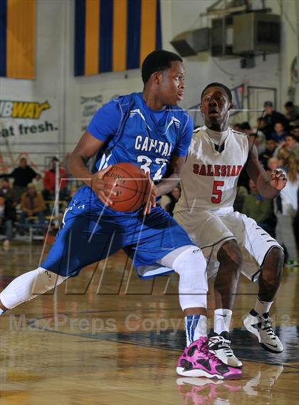 Thumbnail 3 in Capital Christian vs. Salesian (60th Gridley Invitational) photogallery.