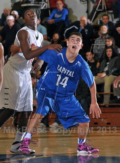 Thumbnail 1 in Capital Christian vs. Salesian (60th Gridley Invitational) photogallery.
