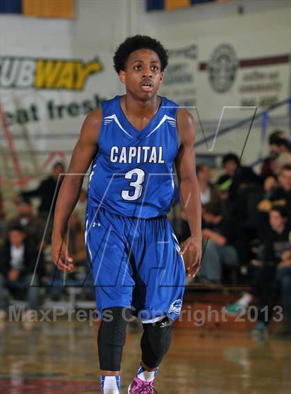 Thumbnail 2 in Capital Christian vs. Salesian (60th Gridley Invitational) photogallery.