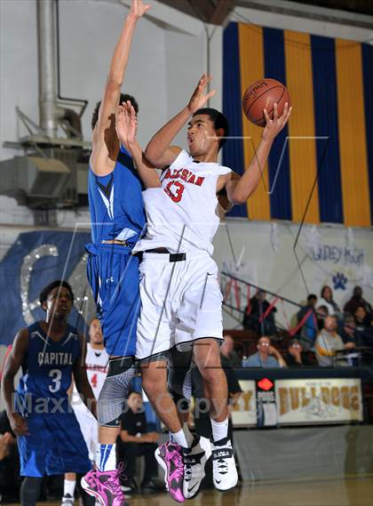 Thumbnail 1 in Capital Christian vs. Salesian (60th Gridley Invitational) photogallery.