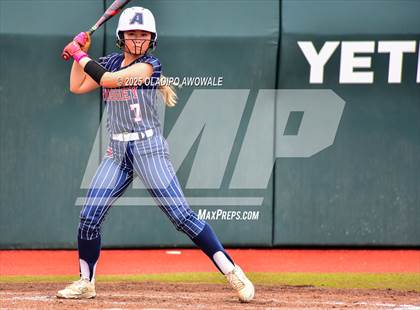 Thumbnail 2 in Aubrey vs. Robinson (UIL Softball 4A Div 2 Final) photogallery.