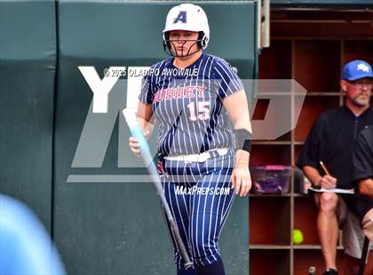 Thumbnail 1 in Aubrey vs. Robinson (UIL Softball 4A Div 2 Final) photogallery.