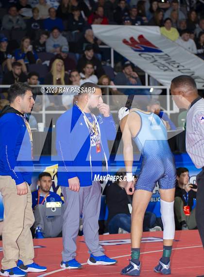 Thumbnail 1 in NYSPHSAA Wrestling Championships  Semi Finals photogallery.