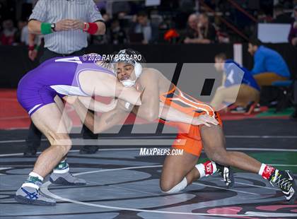 Thumbnail 1 in NYSPHSAA Wrestling Championships  Semi Finals photogallery.