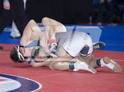 Thumbnail 2 in NYSPHSAA Wrestling Championships  Semi Finals photogallery.