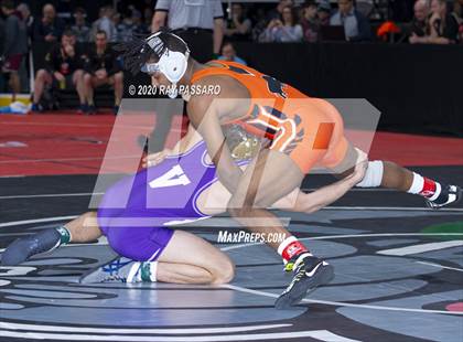 Thumbnail 2 in NYSPHSAA Wrestling Championships  Semi Finals photogallery.