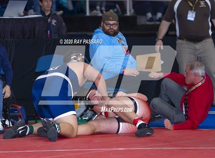 Thumbnail 3 in NYSPHSAA Wrestling Championships  Semi Finals photogallery.