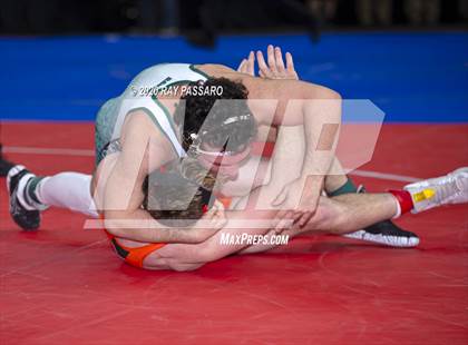 Thumbnail 1 in NYSPHSAA Wrestling Championships  Semi Finals photogallery.