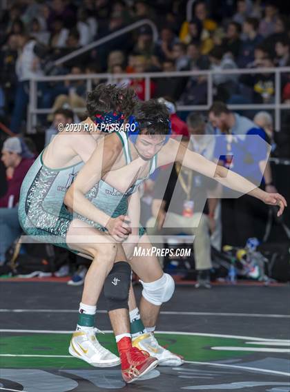 Thumbnail 1 in NYSPHSAA Wrestling Championships  Semi Finals photogallery.