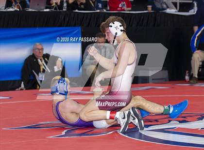 Thumbnail 1 in NYSPHSAA Wrestling Championships  Semi Finals photogallery.