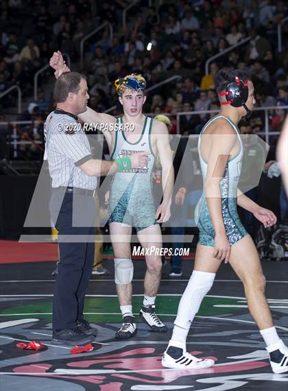 Thumbnail 3 in NYSPHSAA Wrestling Championships  Semi Finals photogallery.