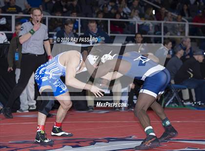 Thumbnail 2 in NYSPHSAA Wrestling Championships  Semi Finals photogallery.