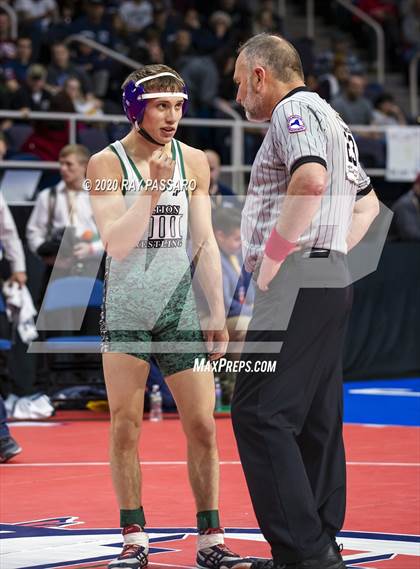 Thumbnail 2 in NYSPHSAA Wrestling Championships  Semi Finals photogallery.