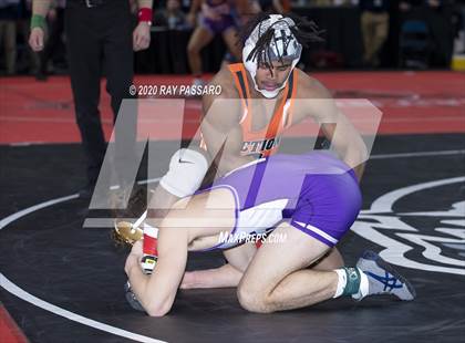 Thumbnail 2 in NYSPHSAA Wrestling Championships  Semi Finals photogallery.