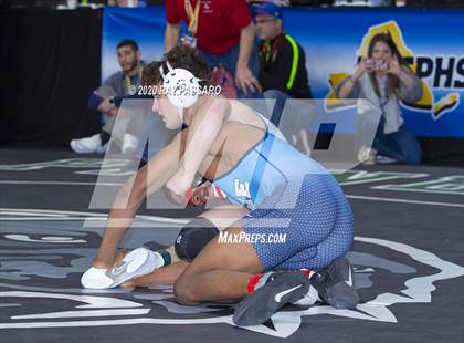 Thumbnail 2 in NYSPHSAA Wrestling Championships  Semi Finals photogallery.