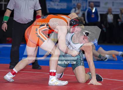 Thumbnail 1 in NYSPHSAA Wrestling Championships  Semi Finals photogallery.