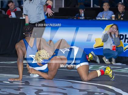 Thumbnail 1 in NYSPHSAA Wrestling Championships  Semi Finals photogallery.