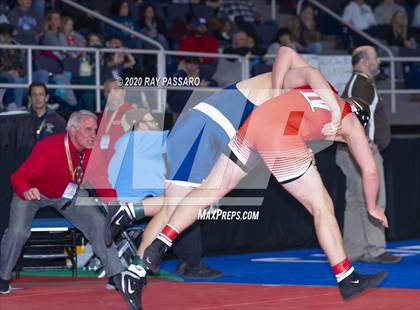 Thumbnail 3 in NYSPHSAA Wrestling Championships  Semi Finals photogallery.