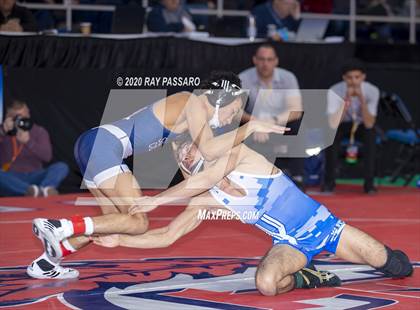 Thumbnail 1 in NYSPHSAA Wrestling Championships  Semi Finals photogallery.