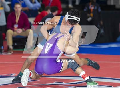 Thumbnail 3 in NYSPHSAA Wrestling Championships  Semi Finals photogallery.