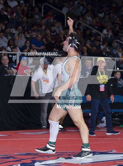 Thumbnail 1 in NYSPHSAA Wrestling Championships  Semi Finals photogallery.