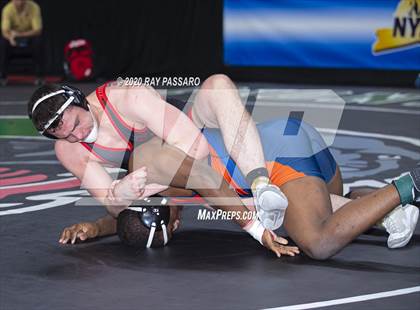 Thumbnail 2 in NYSPHSAA Wrestling Championships  Semi Finals photogallery.