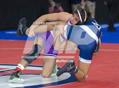 Thumbnail 1 in NYSPHSAA Wrestling Championships  Semi Finals photogallery.