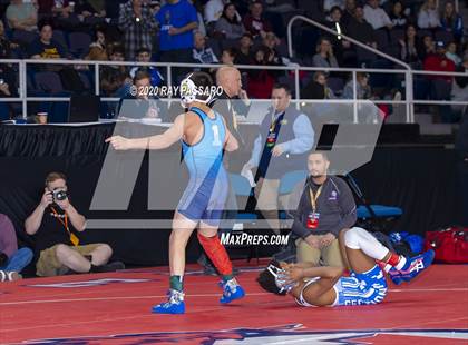 Thumbnail 1 in NYSPHSAA Wrestling Championships  Semi Finals photogallery.