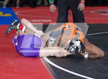 Thumbnail 1 in NYSPHSAA Wrestling Championships  Semi Finals photogallery.