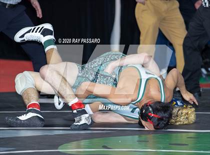Thumbnail 1 in NYSPHSAA Wrestling Championships  Semi Finals photogallery.