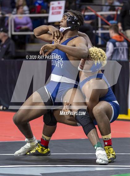Thumbnail 2 in NYSPHSAA Wrestling Championships  Semi Finals photogallery.