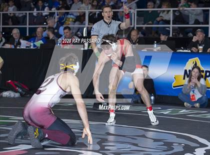 Thumbnail 1 in NYSPHSAA Wrestling Championships  Semi Finals photogallery.