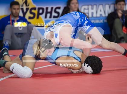 Thumbnail 2 in NYSPHSAA Wrestling Championships  Semi Finals photogallery.