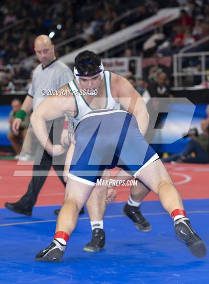 Thumbnail 1 in NYSPHSAA Wrestling Championships  Semi Finals photogallery.