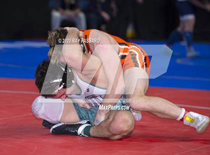 Thumbnail 1 in NYSPHSAA Wrestling Championships  Semi Finals photogallery.
