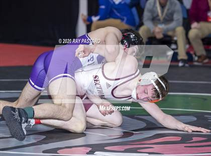 Thumbnail 3 in NYSPHSAA Wrestling Championships  Semi Finals photogallery.