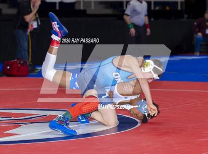 Thumbnail 2 in NYSPHSAA Wrestling Championships  Semi Finals photogallery.