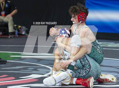 Thumbnail 2 in NYSPHSAA Wrestling Championships  Semi Finals photogallery.