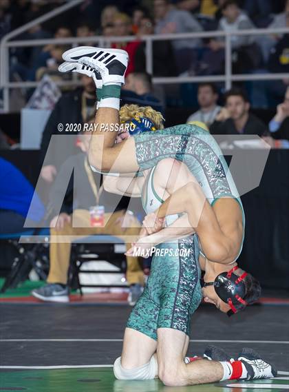 Thumbnail 1 in NYSPHSAA Wrestling Championships  Semi Finals photogallery.