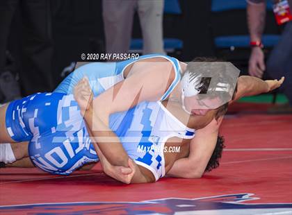 Thumbnail 2 in NYSPHSAA Wrestling Championships  Semi Finals photogallery.