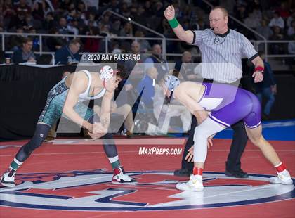 Thumbnail 3 in NYSPHSAA Wrestling Championships  Semi Finals photogallery.