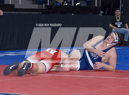 Thumbnail 3 in NYSPHSAA Wrestling Championships  Semi Finals photogallery.