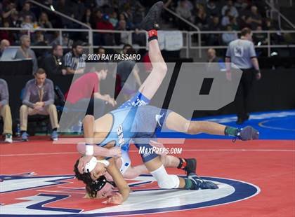 Thumbnail 1 in NYSPHSAA Wrestling Championships  Semi Finals photogallery.