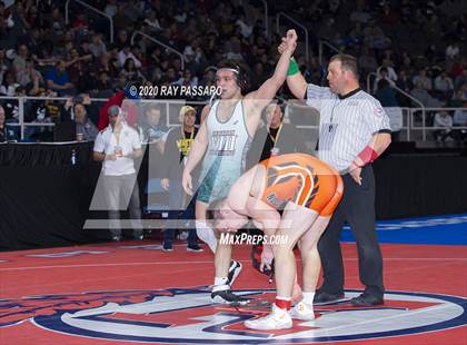 Thumbnail 3 in NYSPHSAA Wrestling Championships  Semi Finals photogallery.